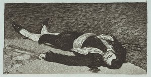 Toreador morto da Édouard Manet