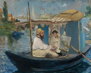 La chiatta da Édouard Manet