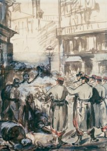 La barricata da Édouard Manet