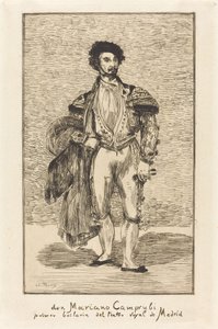 Don Mariano Camprubi (Le Bailarin) da Édouard Manet