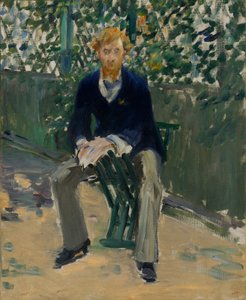 George Moore nel giardino dell