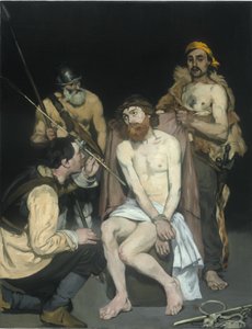 Gesù deriso dai soldati, 1865