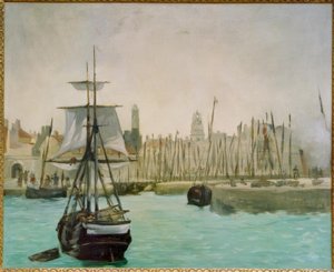 Il porto di Calais da Édouard Manet