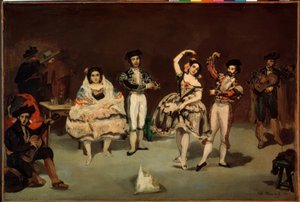 Il balletto spagnolo da Édouard Manet
