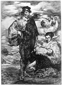 Les Gitanos da Édouard Manet
