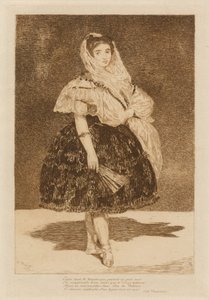 Lola de Valence, 1862 da Édouard Manet