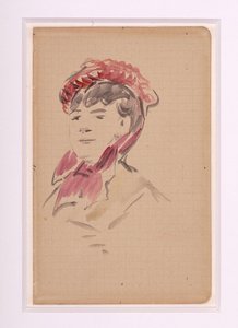 Ritratto di Isabelle Lemonnier, circa 1880 da Édouard Manet