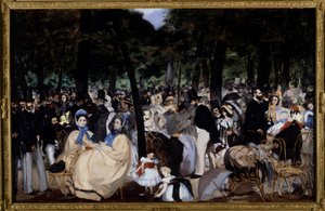 Musica nei Giardini delle Tuileries da Édouard Manet