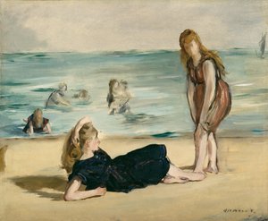 Sulla spiaggia da Édouard Manet