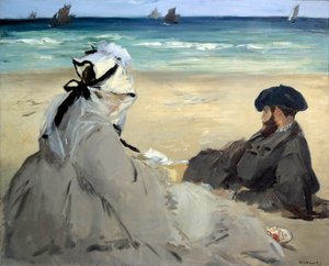 Sulla spiaggia da Édouard Manet