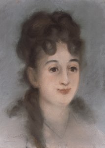 Ritratto di Eva Gonzalès da Édouard Manet