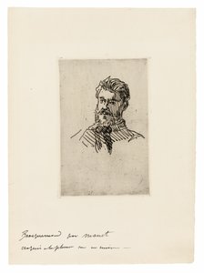 Ritratto di Félix Bracquemond da Édouard Manet