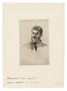 Ritratto di Félix Bracquemond da Édouard Manet