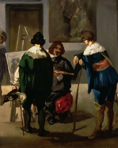 Scena in uno studio spagnolo da Édouard Manet