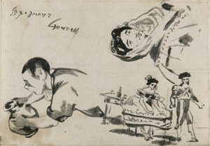 Schizzi da "I gitani," "Il balletto spagnolo," e "Lola de Valence" per "L
