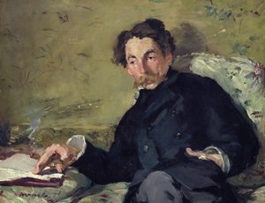 Stéphane Mallarmé (1842-98) 1876 da Édouard Manet