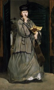 Cantante di strada da Édouard Manet