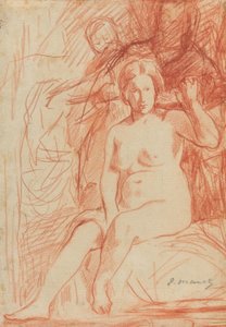 Studio di un nudo seduto (La Toilette)