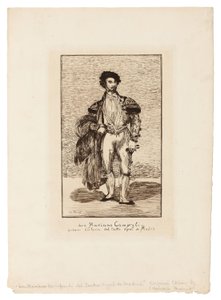 La ballerina (Don Mariano Camprubi) da Édouard Manet