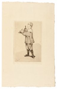 Il Ragazzo che Porta un Vassoio da Édouard Manet