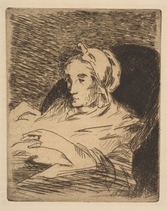 La convalescente Suzanne Manet da Édouard Manet
