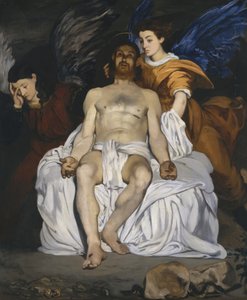 Il Cristo morto con angeli da Édouard Manet