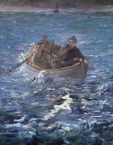 La fuga di Henri de Rochefort (1831-1915) 1874 da Édouard Manet