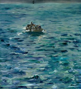 La fuga di Henri de Rochefort (1831-1915) 20 marzo 1874 da Édouard Manet