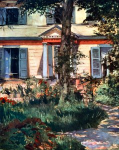 La casa a Rueil, 1882 1926 da Édouard Manet