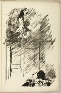 Il Corvo sul Busto di Pallade ("Appollaiato su un busto di Pallade..."), da Il Corvo (Le Corbeau)