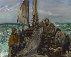 I lavoratori del mare da Édouard Manet