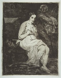 La toilette, 1861-62 da Édouard Manet