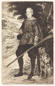 Filippo IV (Philippe IV) da Edouard Manet after Diego Velázquez