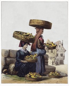 Commercianti di funghi da Edouard Pingret