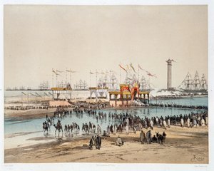 Inaugurazione del Canale di Suez a Port-Said (Port Said) - in "Attraverso l