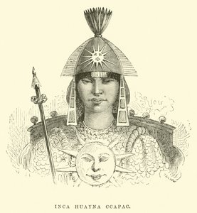 Inca Huayna Capac da Edouard Riou