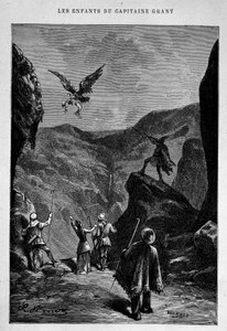 Oh, guarda... il... il... il... Robert! in "I figli del capitano Grant" di Jules Verne