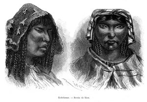 Indiani Quichua, Sud America, XIX secolo da Edouard Riou