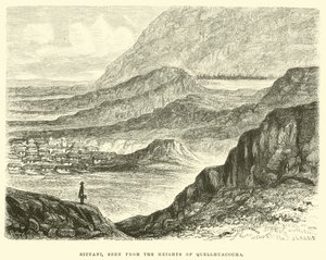 Sicuani, vista dalle alture di Quellhuacocha