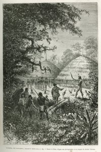 Yacouman, capo dei Roucouyenne, tribù della Guyana sulle rive dell