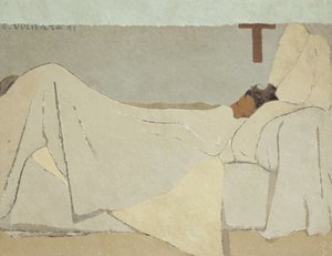 Au lit, 1891 da Edouard Vuillard
