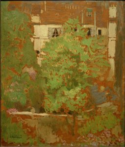 E. Vuillard, Alberi di castagno