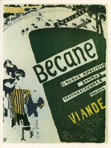Edouard Vuillard: Becane - liquore tonico aperitivo ... (litografia) da Edouard Vuillard