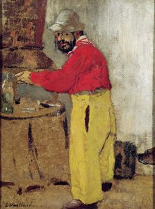 Henri de Toulouse-Lautrec a Villeneuve sur Yonne, 1898 da Edouard Vuillard