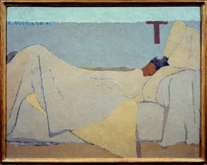 A letto da Edouard Vuillard