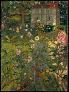 Il giardino di Vaucresson da Edouard Vuillard