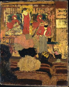 Le Numéro dillusionniste, c. 1895 da Edouard Vuillard