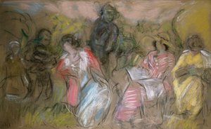 Le Parc des Clayes, c.1910 da Edouard Vuillard