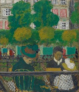 Les Tuileries. 1897-1900 da Edouard Vuillard