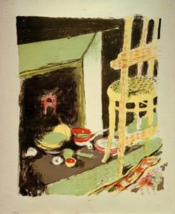 Il focolare da Edouard Vuillard